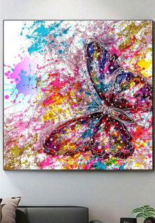 Preview: Diamond Painting Schmetterling